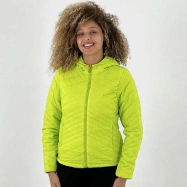 Imagem de Jaqueta Blue Rose de Nylon com Capuz Feminina-Feminino