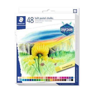 Imagem de Giz Pastel, Staedtler, Soft Karat, 2430 C48 06, 48 Cores