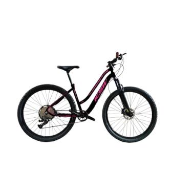 Imagem de Bicicleta Aro 29 KSW Sunny 1x12v Velocidades Freios Hidráulicos,15,Preto Rosa