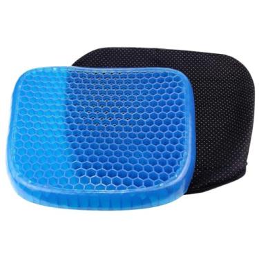 Imagem de Assento De Silicone Egg Azul Almofada para Hemorroida Almofada para Coccix Ovo Almofada de Gel para Cadeirante Anatomica Protetor Com Gel Capa Supermedy Almofada Prostata Ortopedica