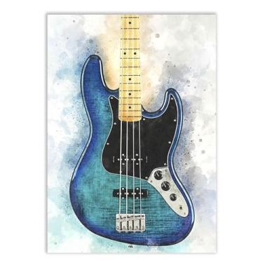 Imagem de Placas Decorativas Musica Violão Guitarra Rock Piano Varios Modelos Instrumentos Decoração Quarto Sala Escritório