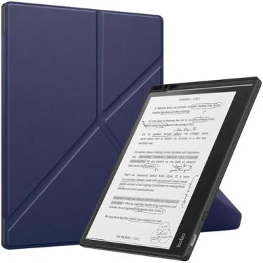 Imagem de Kepuch Couro-PU Capas Bolsas Estojos para Kobo Elipsa 2E 10.3" - Azul