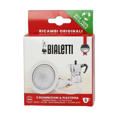 Imagem de (6 Cup) - Bialetti Replacement Gasket & filter for 6 Cup Espresso Maker
