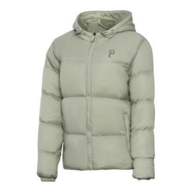 Imagem de JAQUETA BETEL PALMEIRAS PUFF FEMININA - VERDE CLARO GG-Feminino