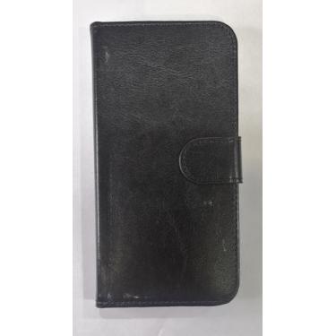 Imagem de Capa Capinha Carteira Galaxy a51 Diversas Cores lisa - Genérica, preto