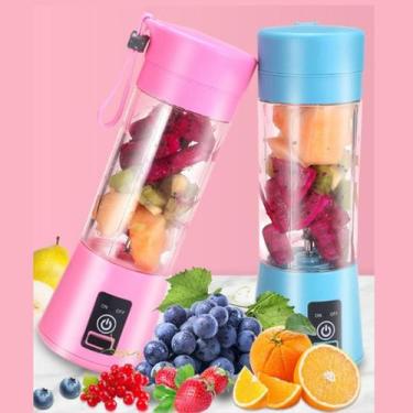Imagem de Mini Liquidificador Portátil Caneca Elétrico Usb Potente - new