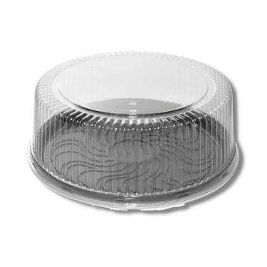 Imagem de G80 Embalagem Para Bolo E Torta P80 Alta Preto Com 30un - PPLAST