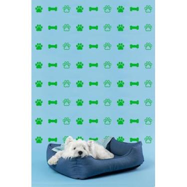 Imagem de Kit 102 adesivos ossinhos e patinhas decoração Petshop - Imprimax, VER