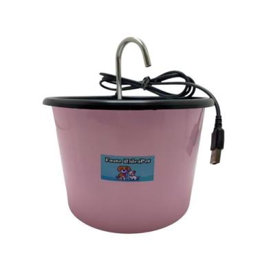 Imagem de Fonte Para Gatos USB com Bomba Submersa Hidrapet - Rosa - AMICUS