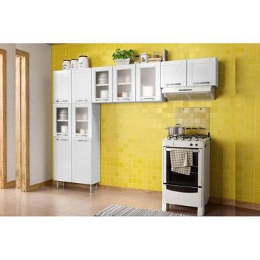 Imagem de Kit de Cozinha Modulada 3 Peças Múltipla (2 Armários + 1 Paneleiro) CP