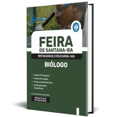Imagem de Apostila Prefeitura De Feira De Santana Ba 2024 - Biólogo - Editora So