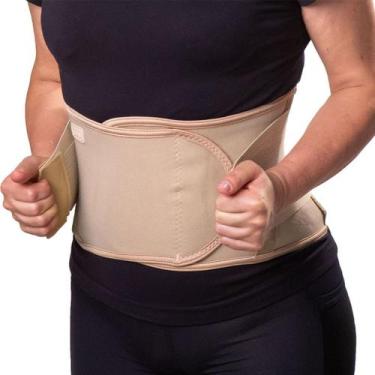 Imagem de Cinta Modeladora Abdominal Ajustável KSN062 Kestal, G, Bege