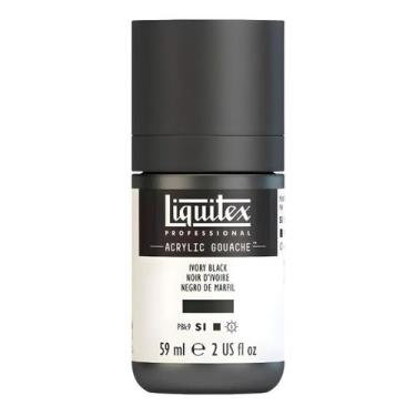 Imagem de Tinta Guache Acrilica 59ml S1 Liquitex Escolha a Cor, 244 IVORY BLACK