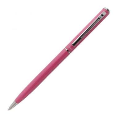 Imagem de Caneta Crown Metal Hawai Com Clipe Aberto Esferografica,  Rosa F