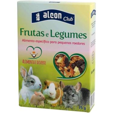 Imagem de Ração Alcon Roedores Frutas Legumes - 75g - Alcon Pet