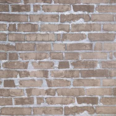 Imagem de Tecido Estampado Tijolo Barro Bege 1,50m de largura - Decora Tecidos, 