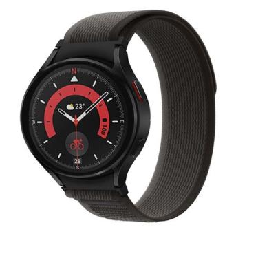 Imagem de Pulseira de Nylon Ridge Exclusiva para Galaxy Watch4 e Watch5 - Preto 