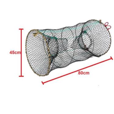 Imagem de Armadilha Covo Retratil Tipo Mola Traíra Piau Camarão Pesca - DE-YU, 4