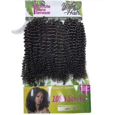Imagem de Cabelo Bio Fibra Agatha Cacheado Yan Hair Natural 300gr - D&D Commerce