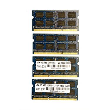 Imagem de VisionTek Produtos 32 GB Kit (4 x 8 GB) PC3-12800 DDR3 1600 MHz 204 pinos SODIMM Memory para iMac 900707