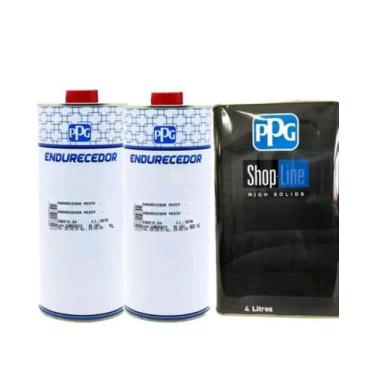 Imagem de kit Verniz HS SL200.08 + 2 ENDURECEDOR 1 LITRO PPG