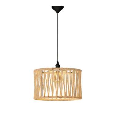Imagem de Lustre Pendente De Teto Corda Sala Estar Cozinha Quarto Minimalista 40