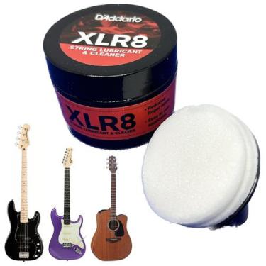 Imagem de Limpador Lubrificante de cordas Violão Guitarra Baixo D'Addario XLR8