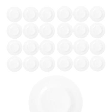 Imagem de 24 Pratos Sobremesa 19cm Redondos Menu Branco Luxo Duralex - NADIR FIG