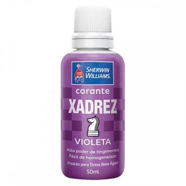 Imagem de Corante Xadrez 50Ml Violeta . / Kit C/ 12 Unidades - NOVACOR