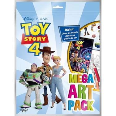 Imagem de Livro - Disney - Mega art pack - Toy Story 4