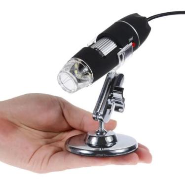 Imagem de Microscópio Profissional Digital Zoom 1000x Usb Câmera 2mp - Knup