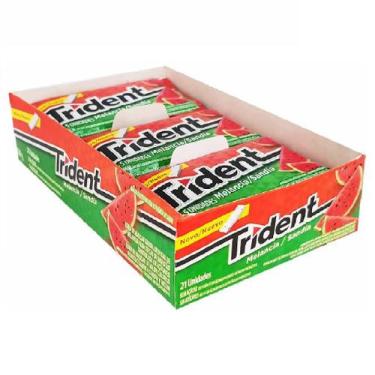 Imagem de Chiclete Trident Caixa C/21un Diversos  Sabores - Mondelez