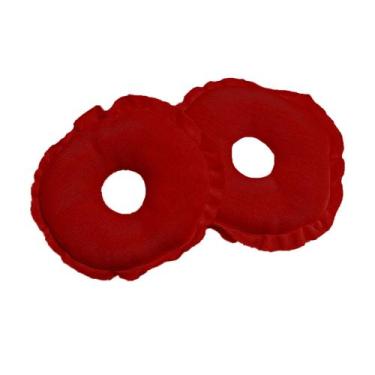 Imagem de 6 Rosquinhas De Peito Amamentação Reutilizável Várias Cores - Arco Íri