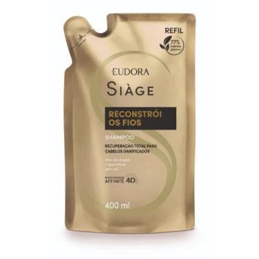 Imagem de EUDORA SIAGE SHAMPOO RECONSTROI OS FIOS 400ML REFIL