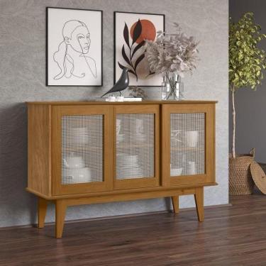 Imagem de Aparador Buffet Detroit 3 Portas Nature - Tebarrot