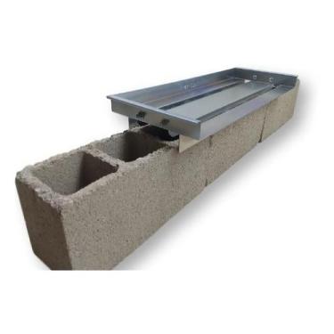 Imagem de Nivelador Assentador Argamassa Cimento Bloco Estrutural 9cm - Base Sol