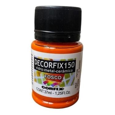 Imagem de Tinta Decorfix 150 Fosco 37ml 309 Laranja Corfix