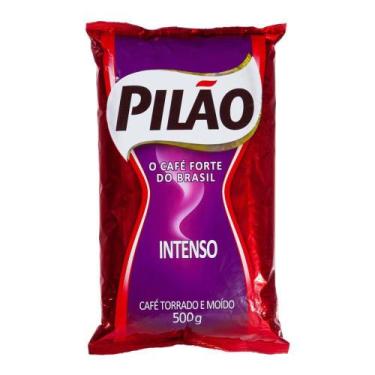 Imagem de Café Torrado e Moído Intenso Pilão 500g