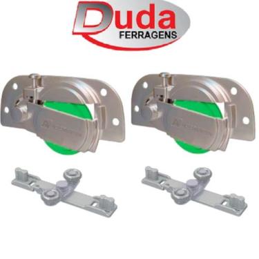 Imagem de Alternativa-Kit Porta Correr al-60 guia Inteligente GA06 -Sistema 1Fol