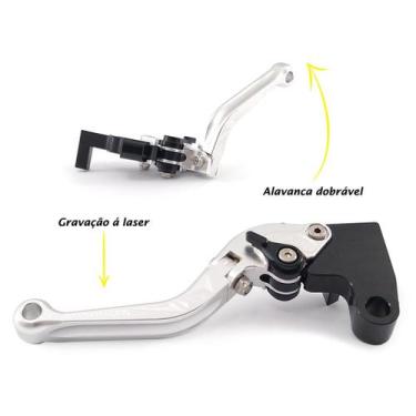 Imagem de Manete Esportivo Moto Mv Agusta Brutale Dragster Rivale Turismo Veloce