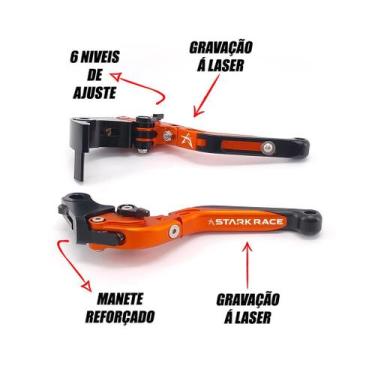 Imagem de Manete Kasinski Esportivo Moto Comet GTR 250 650 06 07 08 09 10 - Sem 