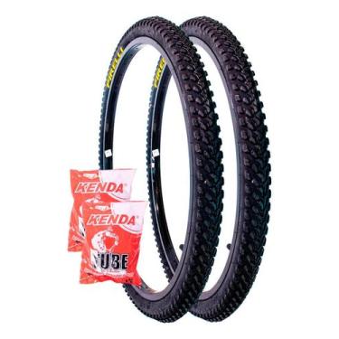 Imagem de 2 Pneu Pirelli Scorpion Mtb Aro 26x2.0 + 2câmara 26 Kenda Cor Preto
