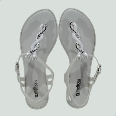 Imagem de Sandália Feminina Melissa Solar Twist Adulto Branco