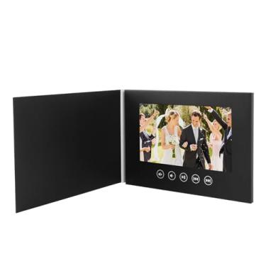 Imagem de Cartão de Felicitações de Vídeo, Crie Seu Próprio Cartão de Felicitações Digital Com Adesivos e Bolsa de Armazenamento, Folheto de Vídeo Digital para Aniversário, Presente de (7