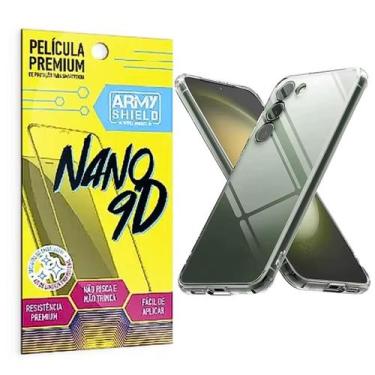 Imagem de Capinha Galaxy S24Fe + Pelicula 9D Cerâmica Indestrutível - Armyshield