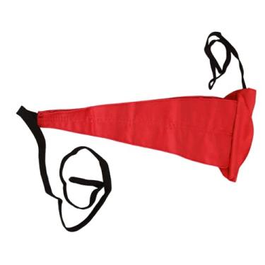 Imagem de Limpador Interno de Tubo Sax, Tecido de Camurça Reutilizável e Durável, Pano de Limpeza Multifuncional Leve para Clarinete para Cuidados Com Instrumentos de Sopro (Vermelho)