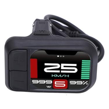 Imagem de Scooter Elétrico Painel LCD Com Luz de Fundo Medidor de Exibição Colorida para Ciclismo BBS01 BBS02 Compatível para Experiência de Pilotagem Aprimorada Viagem Diurna e Noturna