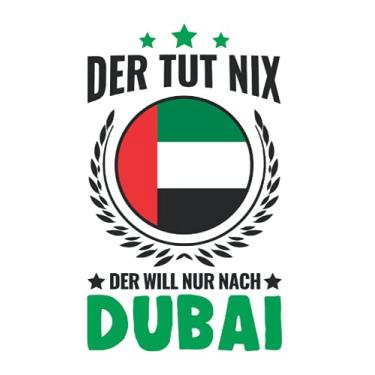 Imagem de Dubai Notizbuch: Dubai Urlaub Vereinigte Arabische Emirate Reise / 6x9 Zoll / 120 linierte Seiten Seiten