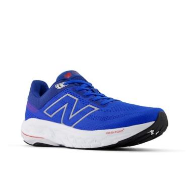 Imagem de New Balance Fresh Foam X 860 V14 Tênis de corrida masculino, Oasis azul/branco/vermelho verdadeiro, 8