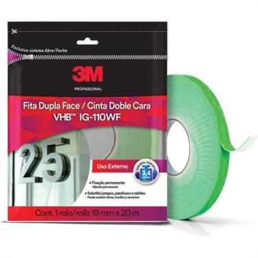 Imagem de Fita Dupla Face 3M Vhb Espuma Externa 19X20M Hb004543102